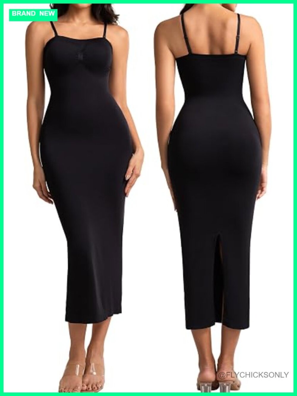 Strapless Shapewear Slip for Tunics & Dresses, Tummy Control Seamless Body